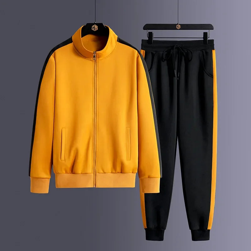 Zip Sports Tracksuit Set
