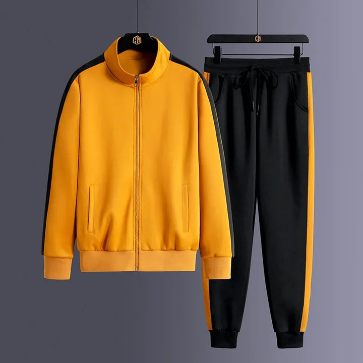 Zip Sports Tracksuit Set