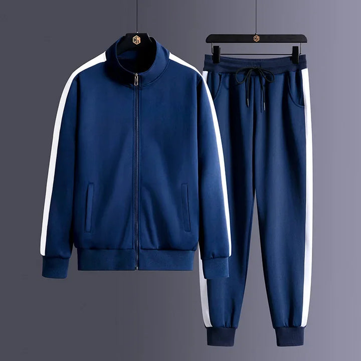 Zip Sports Tracksuit Set